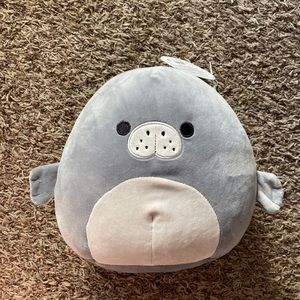 Squishmallow 8” Kellytoy Matt the Manatee New WITH TAG